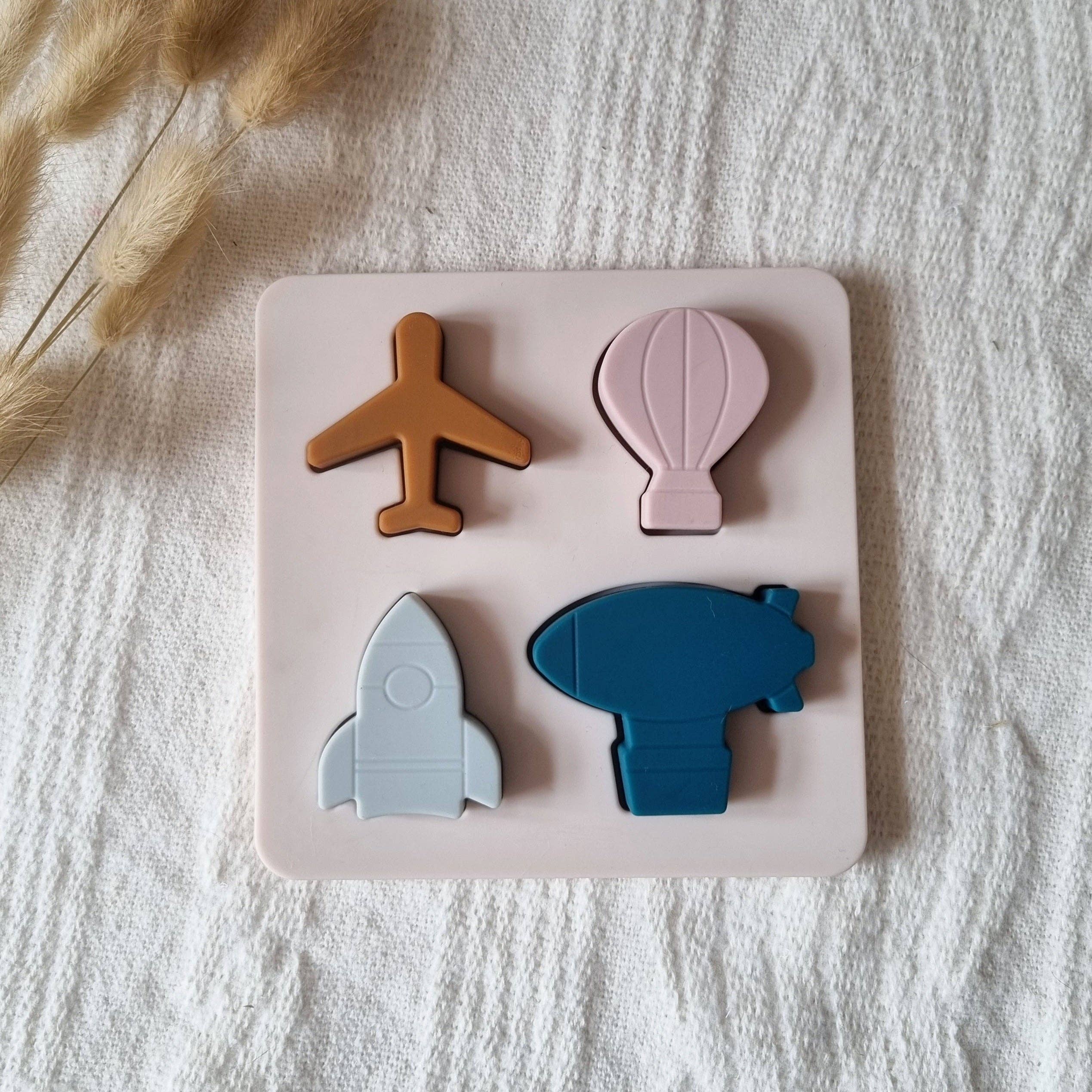 Puzzle din Silicon - Avion